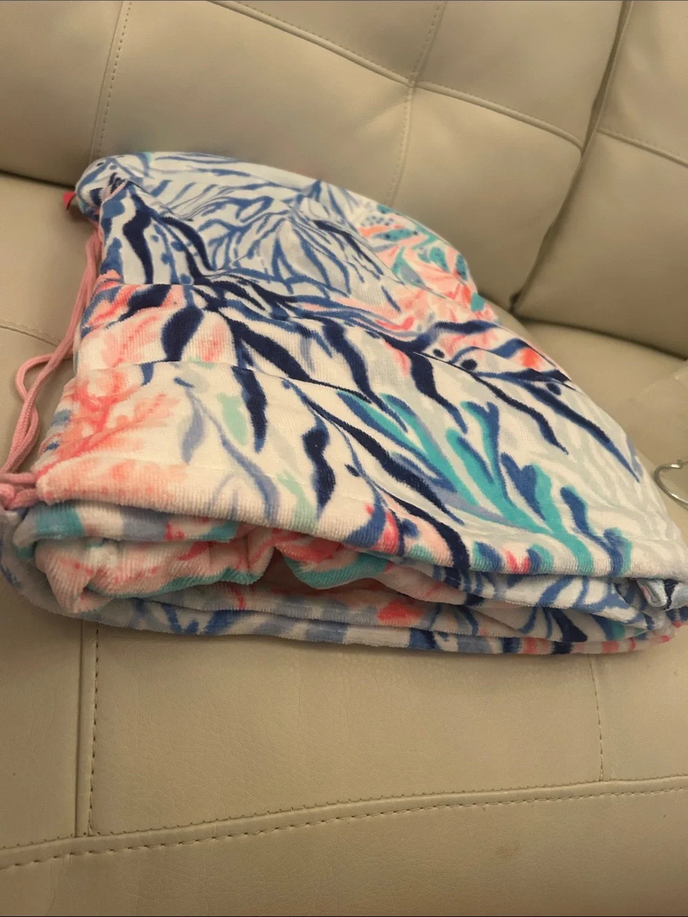 Lilly Pulitzer Towel Backpack NWT